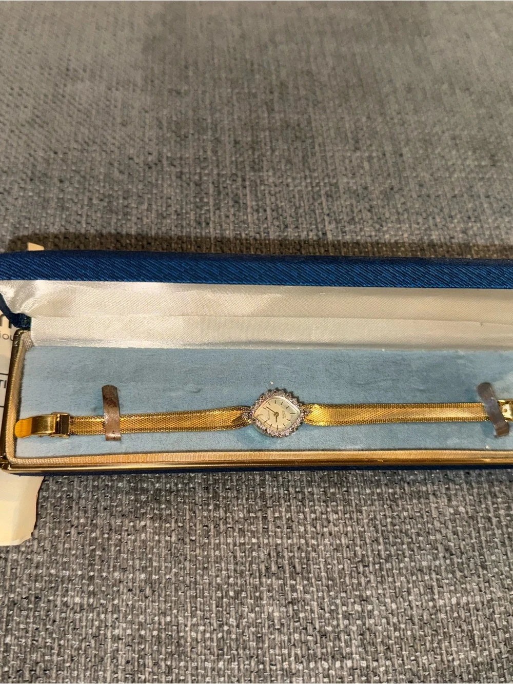 Vintage Deauville Armitron Quartz Gold-Tone Ladies Watch
